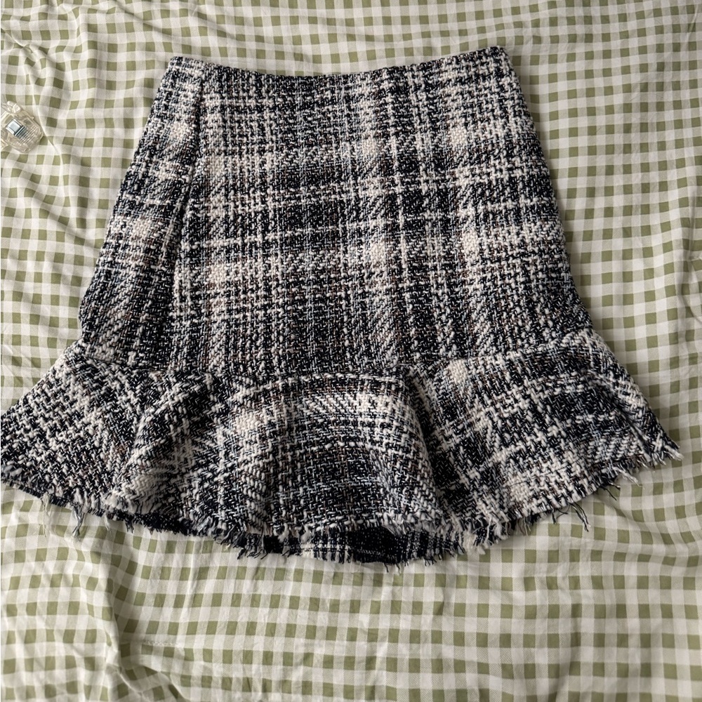 Plaid Skirt - Size small